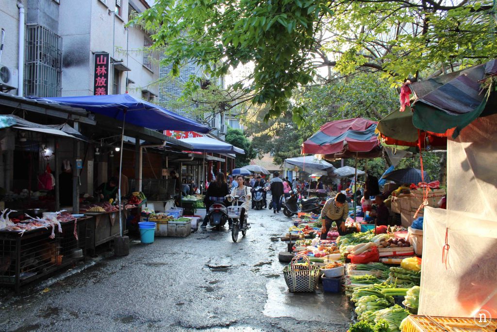 mercado de Yangshuo.