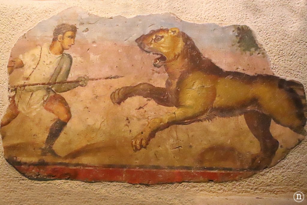 escena caza museo merida