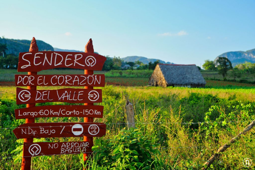 cartel ruta viñales