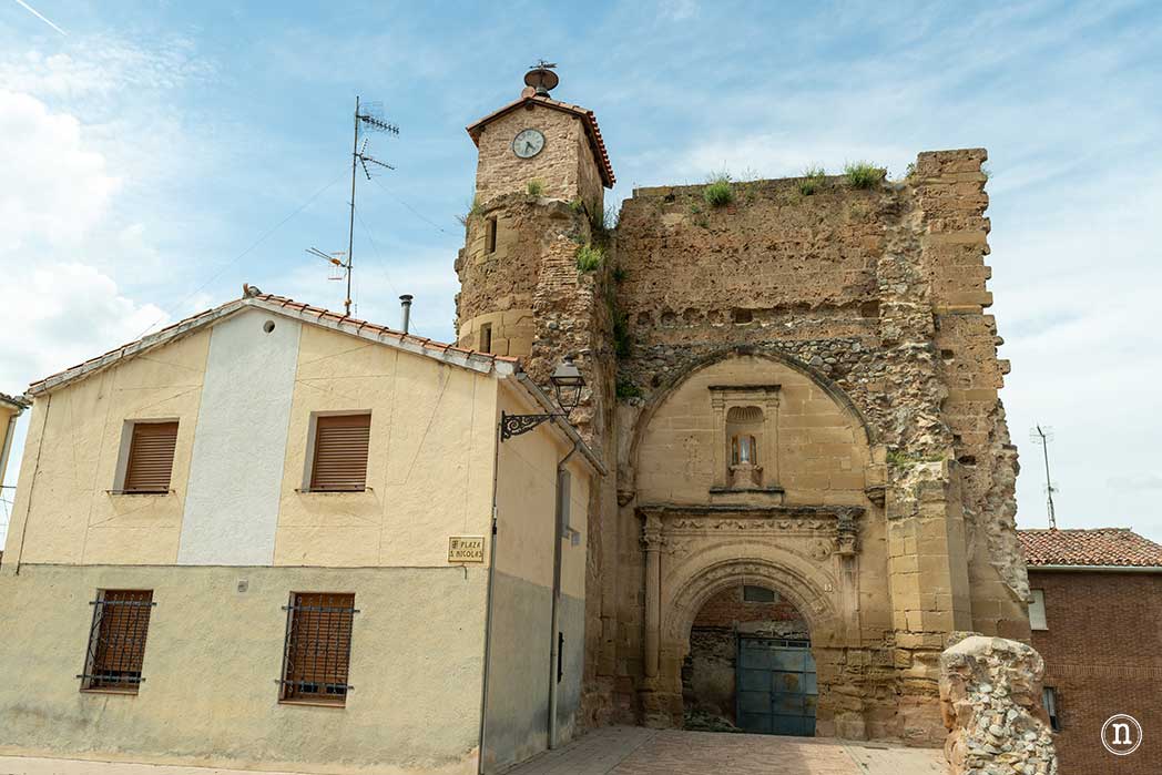 Belorado Ruinas de la iglesia San Nicolás