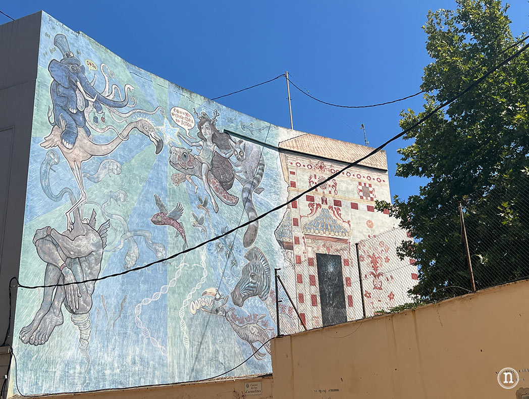 Murales en Gandía en Serpis Urban Art Project