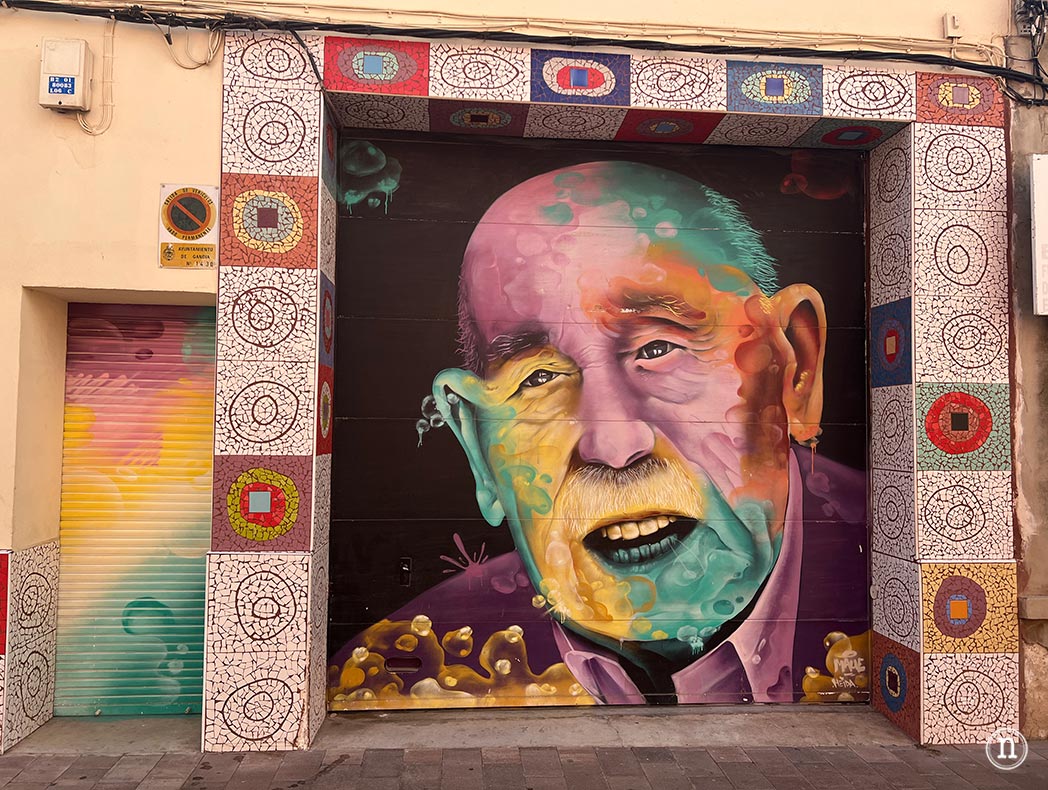 Murales en Gandía en Serpis Urban Art Project