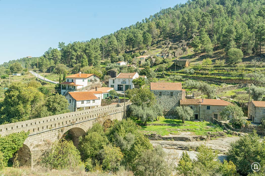 Pasarelas del Mondego en la Serra da Estrela, Portugal 