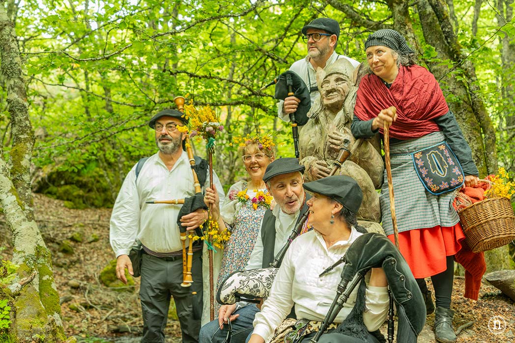 Bosque Encantado de Carande, Senda de la Mitología Leonesa