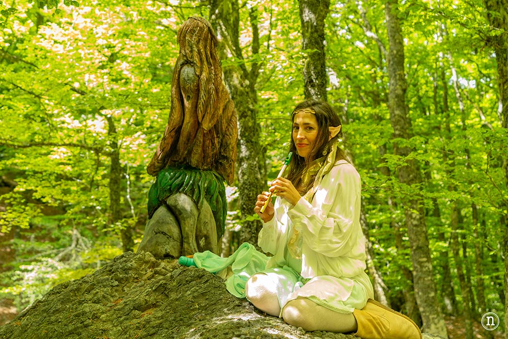 Bosque Encantado de Carande, Senda de la Mitología Leonesa