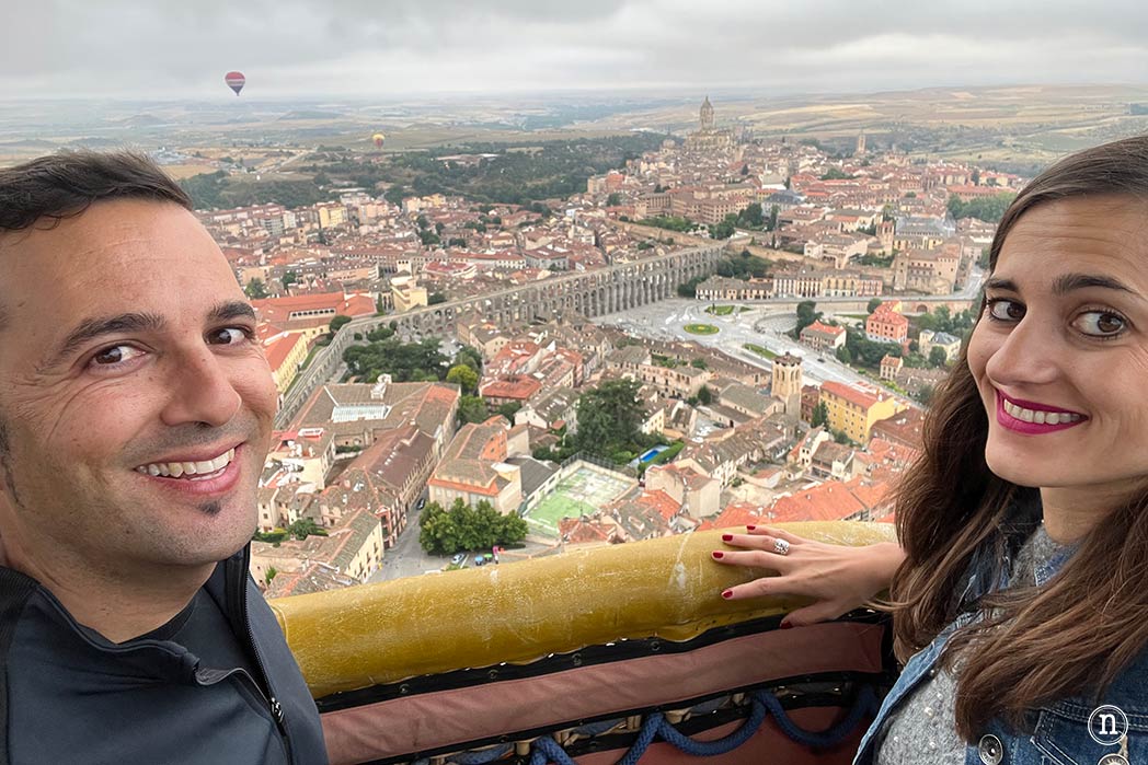Vuelo en globo en Segovia 
