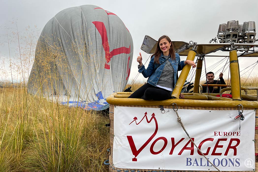 Vuelo en globo en Segovia