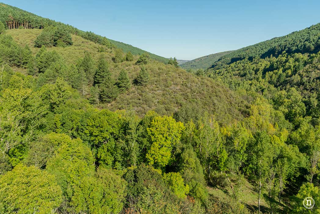 Las cascadas de Altuzarra en la Sierra de la Demanda