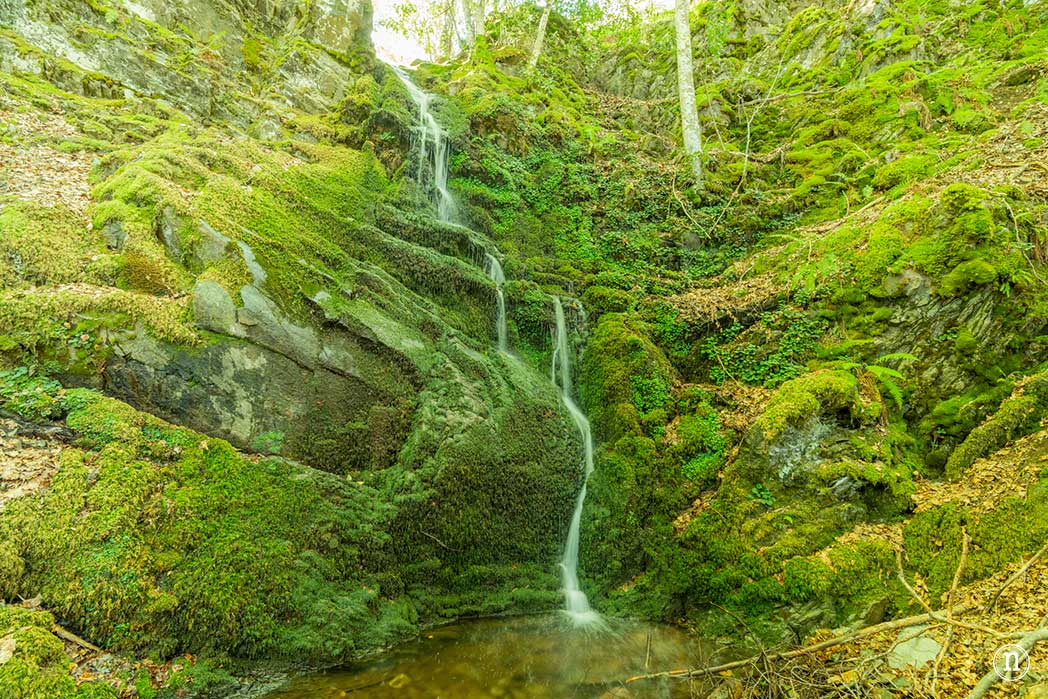 Las cascadas de Altuzarra en la Sierra de la Demanda