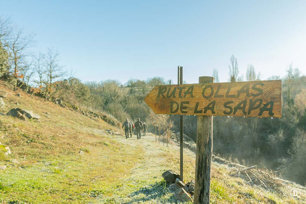 Ollas de la Sapa, río Alagón, el acueducto y Monleón