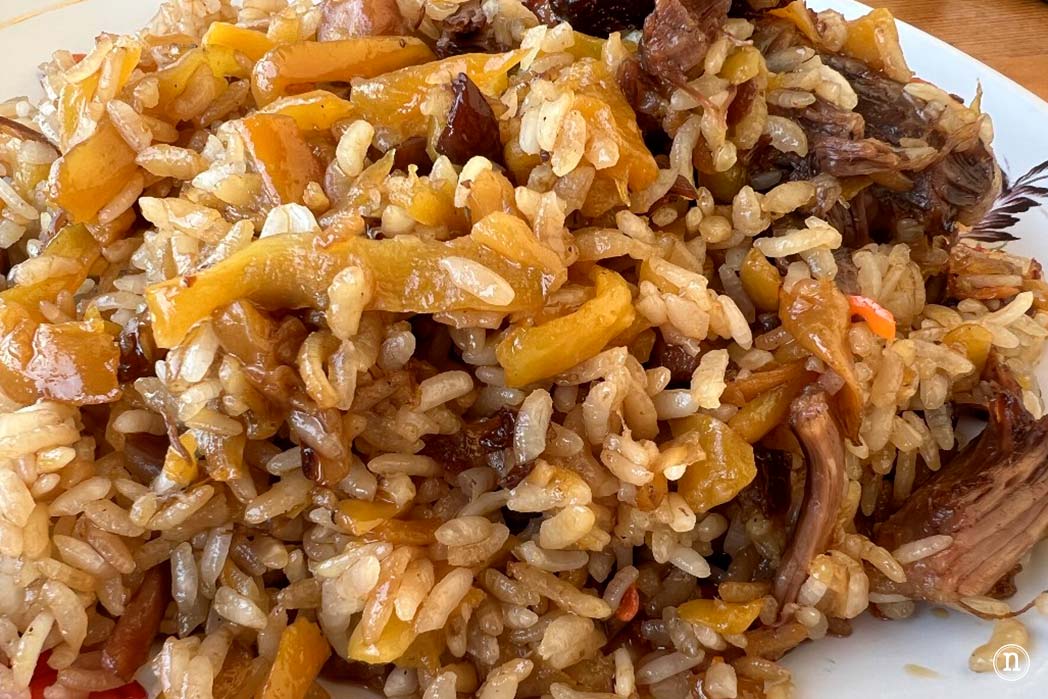 comer en Uzbekistán Plov