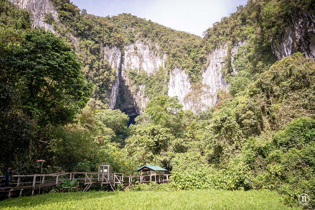 Deer & Lang Cave y éxodo de murciélagos en el P. N. de Mulu