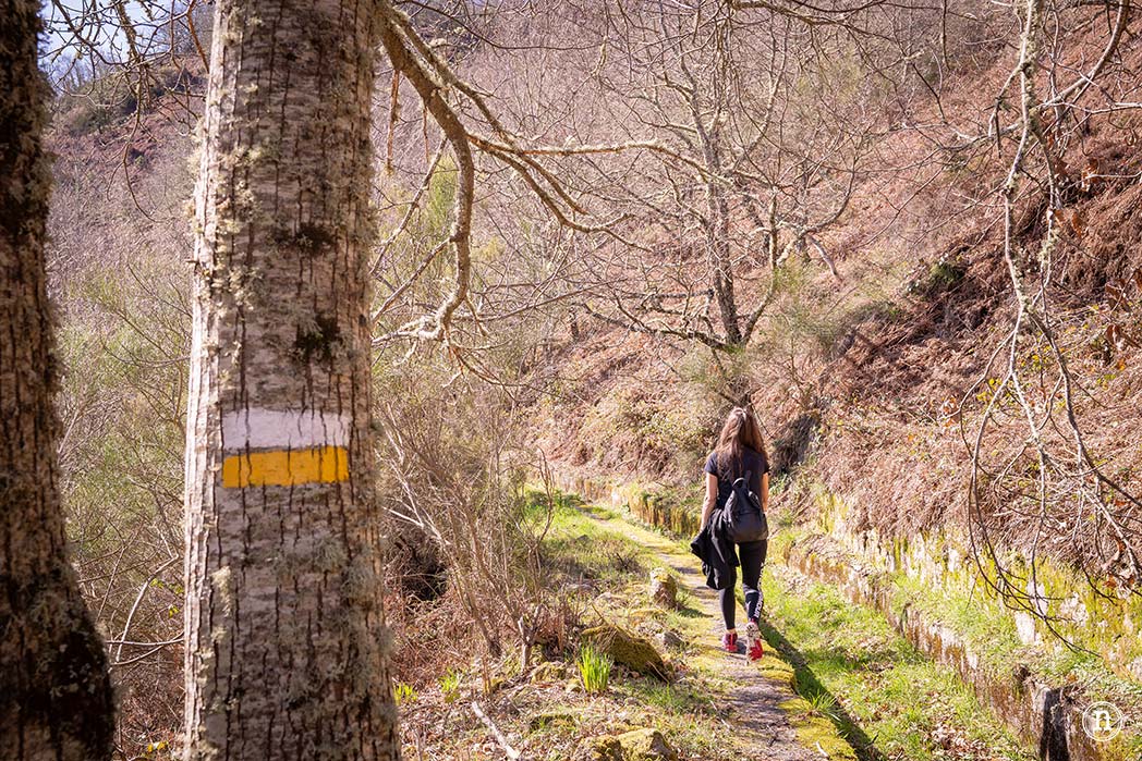 Pasarelas del río Mao y necrópolis de San Vítor en la Ribeira Sacra