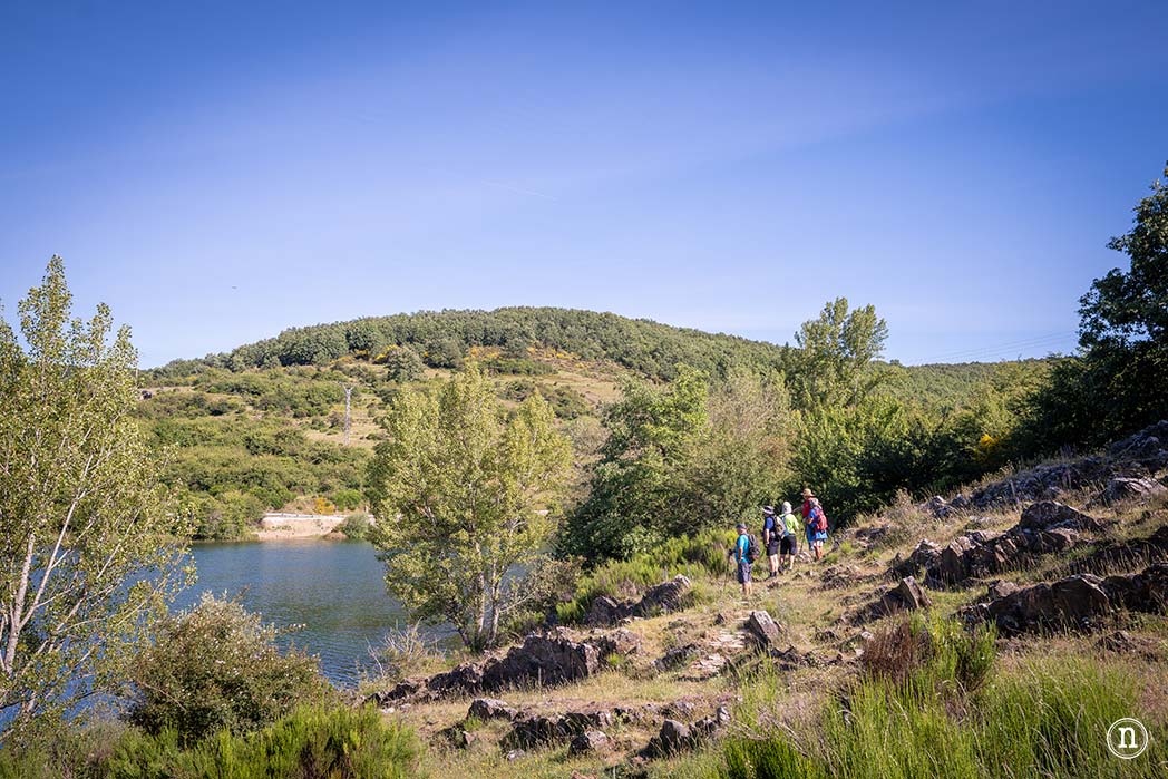 Embalse de Ruesga en Cervera de Pisuerga, Montaña Palentina