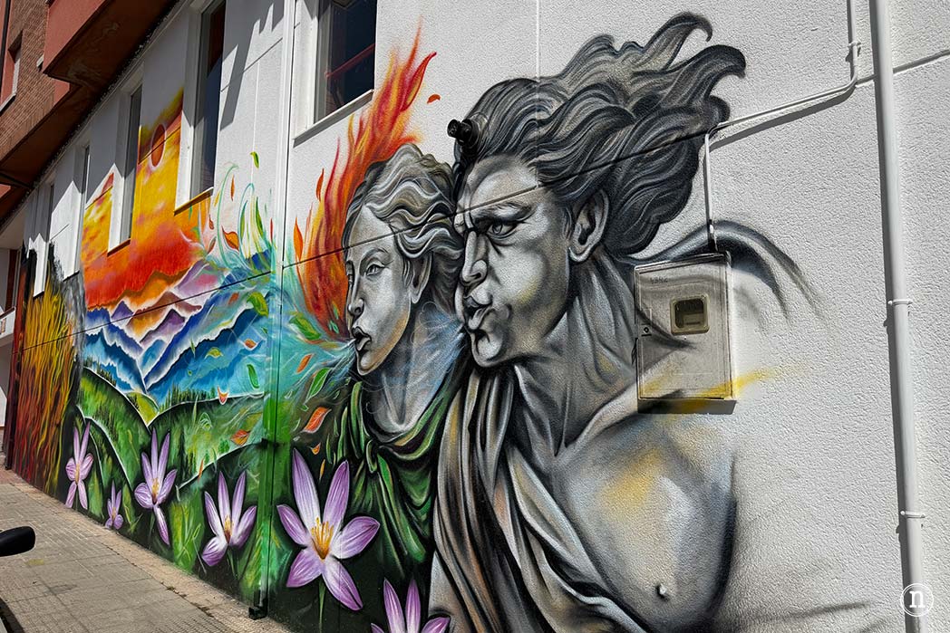 Murales de Guardo la mejor ruta de arte urbano de Palencia
